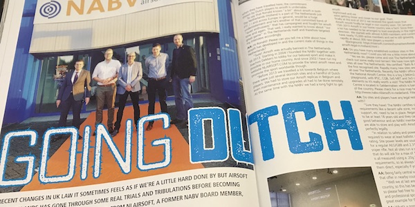 Interview Airsoft Action Magazine OKT 2017 issue
