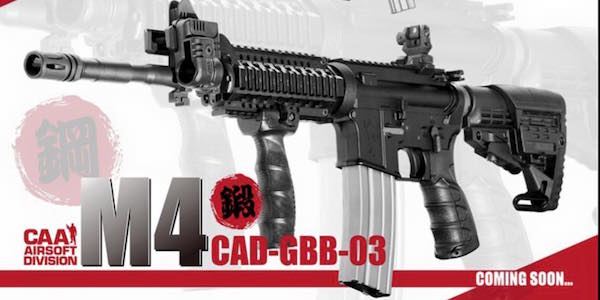 CAA premium M4 GBB announced!