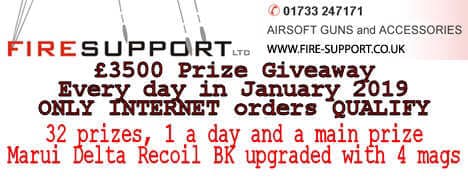 Firesupport £3500 prize giveaway