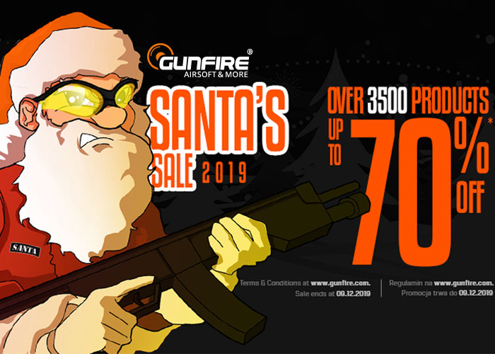 Gunfire Santa Sale 2019 up to 70% discount!
