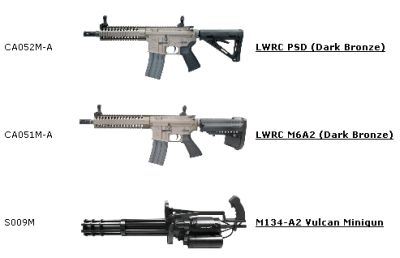 Classix Army 3 new aeg's