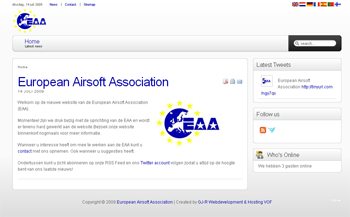European Airsoft Association Website