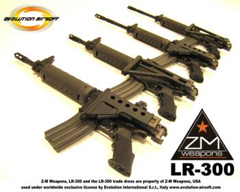 LR 300 airsoft rifle by Evolution Airsoft